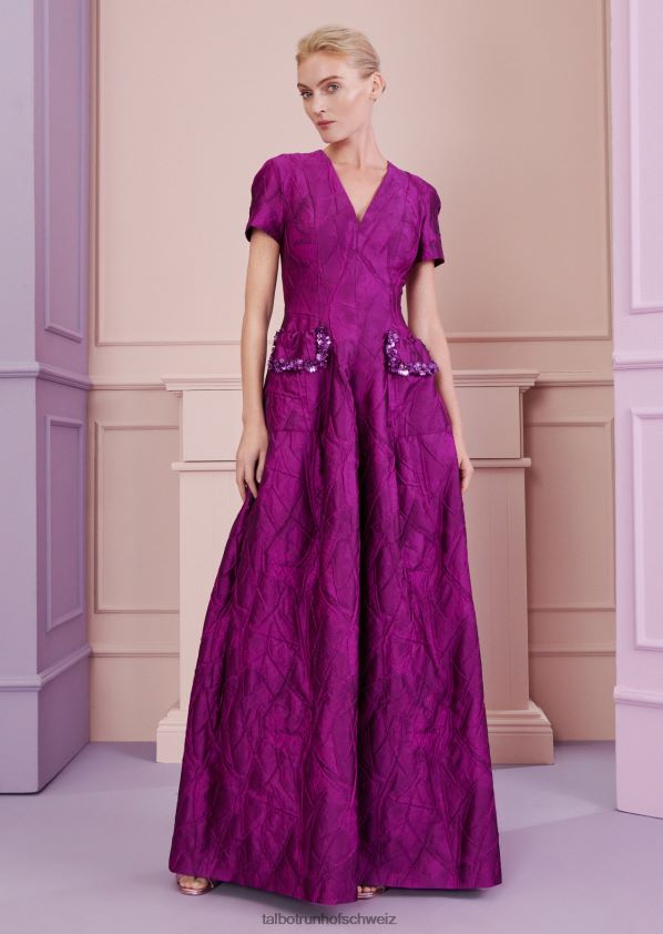 8NNJJV11 Kleidung Fuchsie Frauen Talbot Runhof Ballkleid pomona12