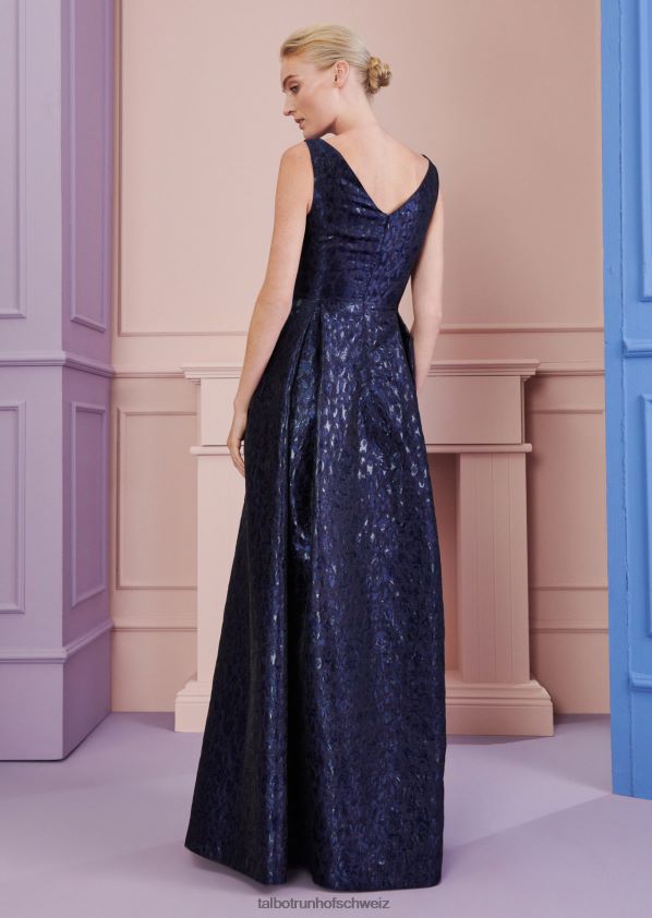 8NNJJV13 Kleidung königliches Marineblau Frauen Talbot Runhof Abendkleid bobbette11