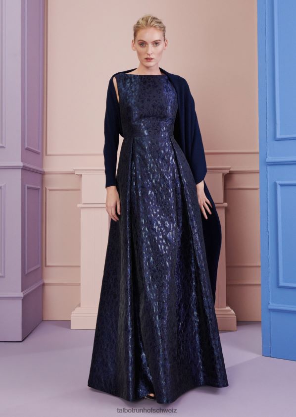 8NNJJV13 Kleidung königliches Marineblau Frauen Talbot Runhof Abendkleid bobbette11