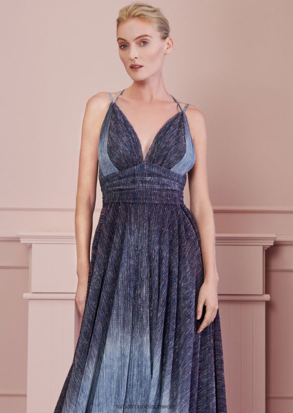 8NNJJV14 Kleidung Elektrisches Blau Frauen Talbot Runhof Abendkleid hoja1