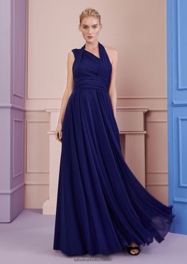 8NNJJV15 Kleidung Kobaltblau Frauen Talbot Runhof Abendkleid googly3