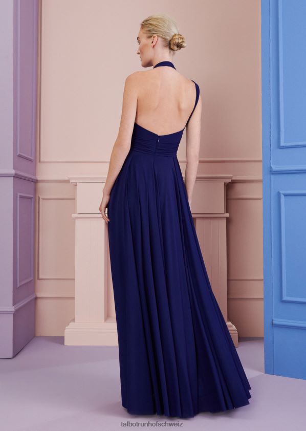 8NNJJV15 Kleidung Kobaltblau Frauen Talbot Runhof Abendkleid googly3