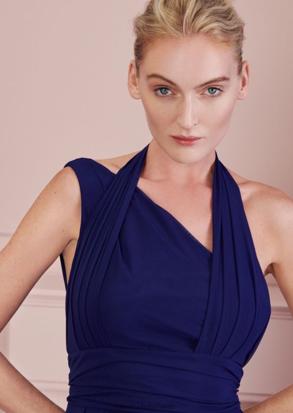 8NNJJV15 Kleidung Kobaltblau Frauen Talbot Runhof Abendkleid googly3