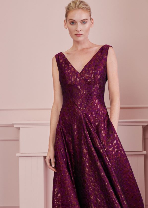 8NNJJV20 Kleidung fuchsiarot Frauen Talbot Runhof Abendkleid Tottori8