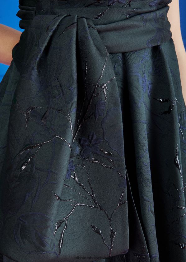 8NNJJV21 Kleidung Mitternachtsblau Frauen Talbot Runhof Abendkleid cosetta1