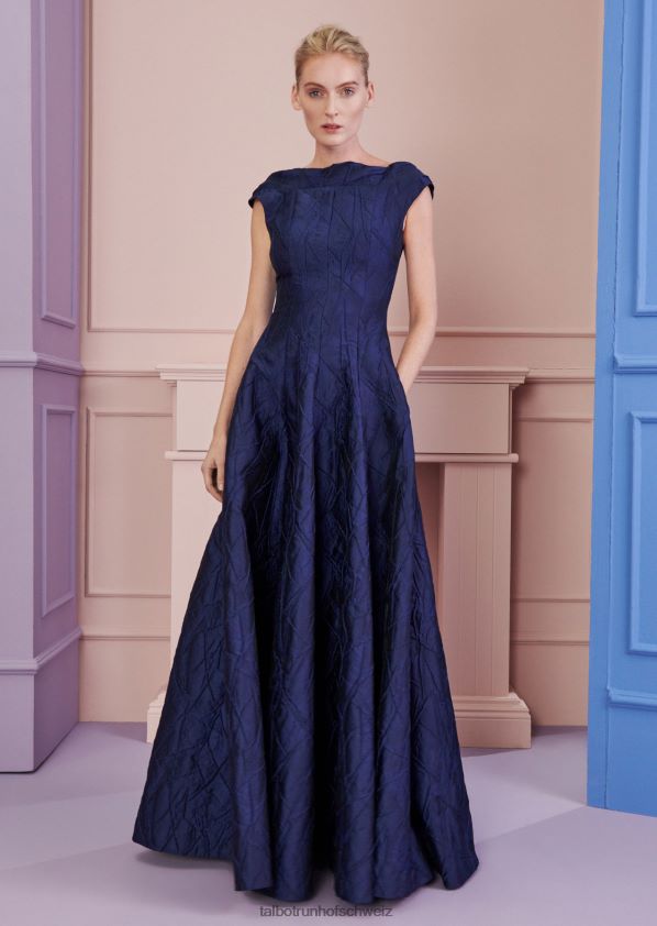 8NNJJV23 Kleidung königliches Marineblau Frauen Talbot Runhof Ballkleid covana3