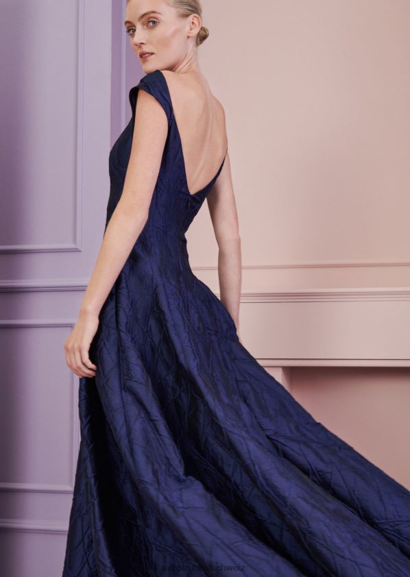 8NNJJV23 Kleidung königliches Marineblau Frauen Talbot Runhof Ballkleid covana3