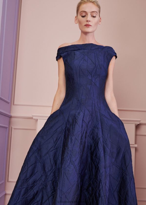 8NNJJV23 Kleidung königliches Marineblau Frauen Talbot Runhof Ballkleid covana3