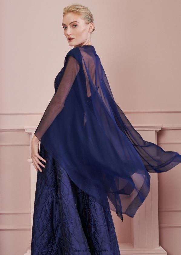 8NNJJV23 Kleidung königliches Marineblau Frauen Talbot Runhof Ballkleid covana3