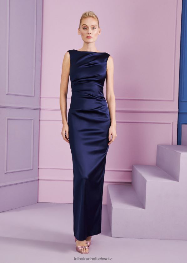 8NNJJV27 Kleidung Königliche Marine Frauen Talbot Runhof Abendkleid Tonya2