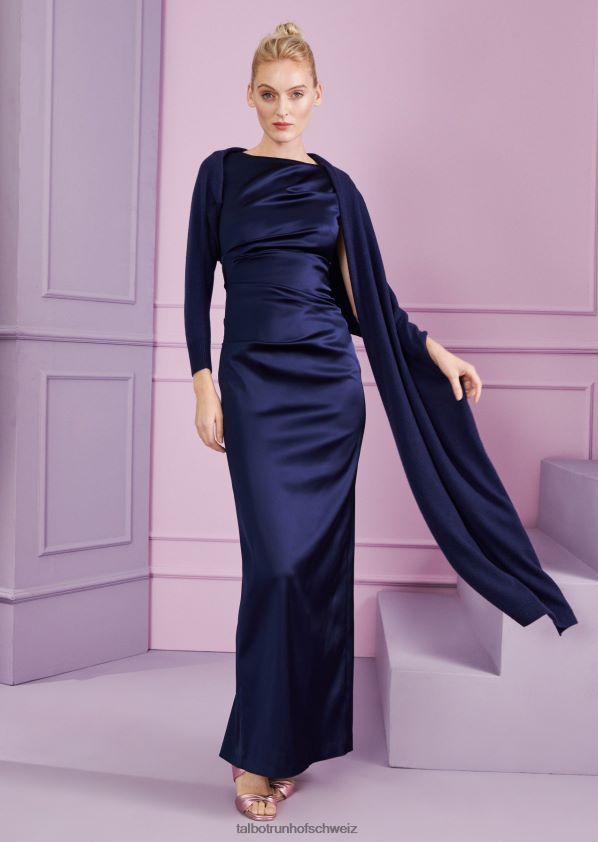 8NNJJV27 Kleidung Königliche Marine Frauen Talbot Runhof Abendkleid Tonya2