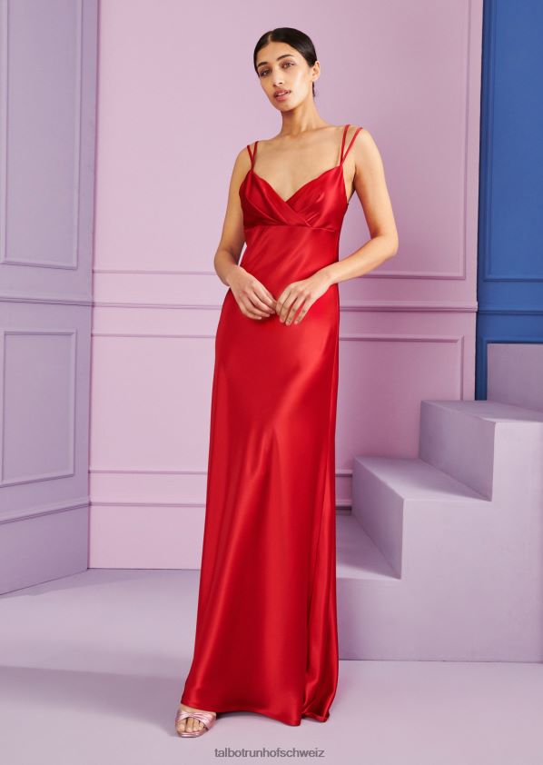8NNJJV28 Kleidung Scharlachrot Frauen Talbot Runhof Abendkleid covell7