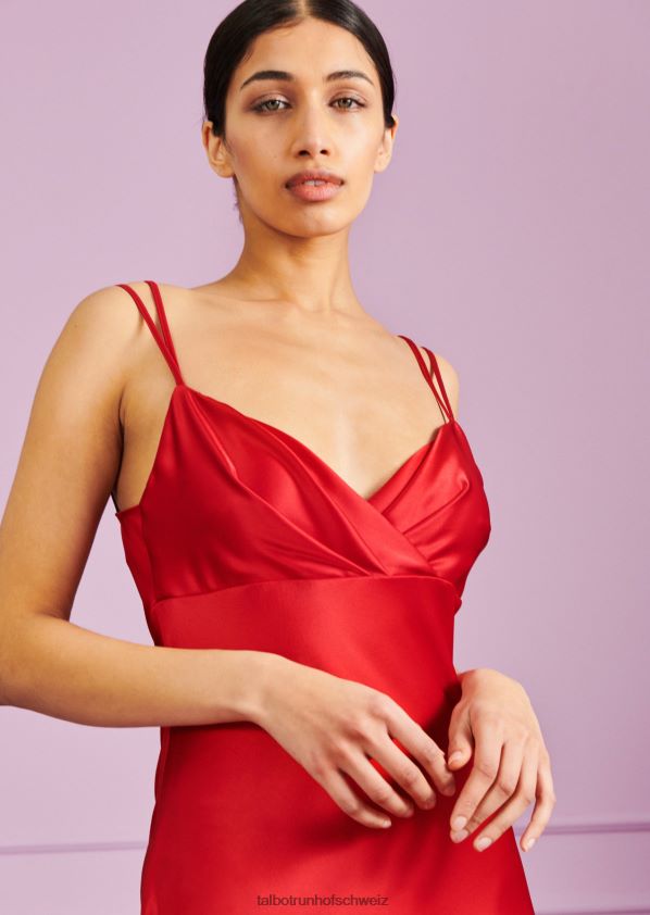 8NNJJV28 Kleidung Scharlachrot Frauen Talbot Runhof Abendkleid covell7
