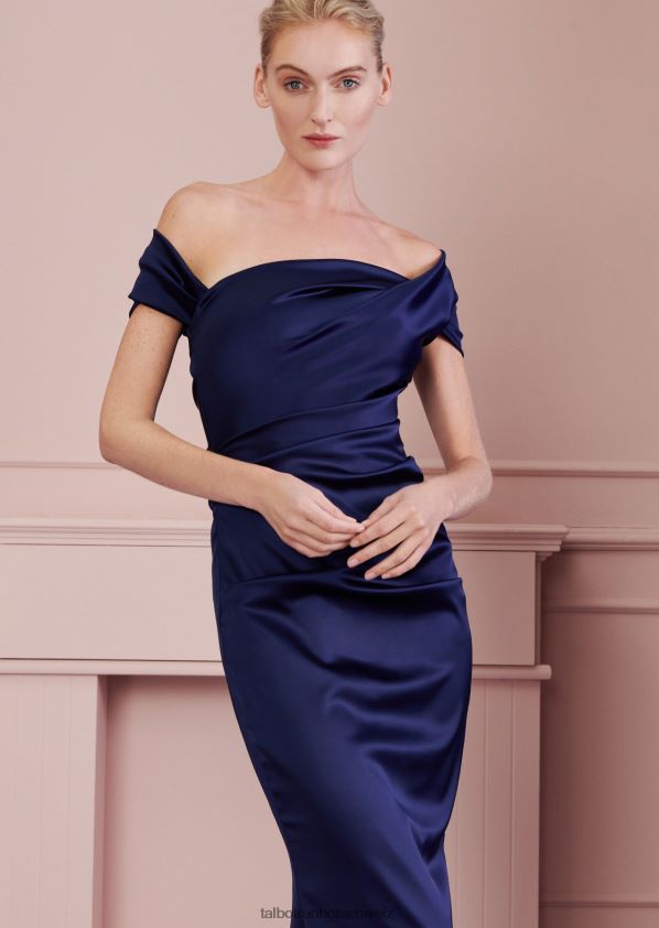 8NNJJV29 Kleidung königliches Marineblau Frauen Talbot Runhof Abendkleid donavan4