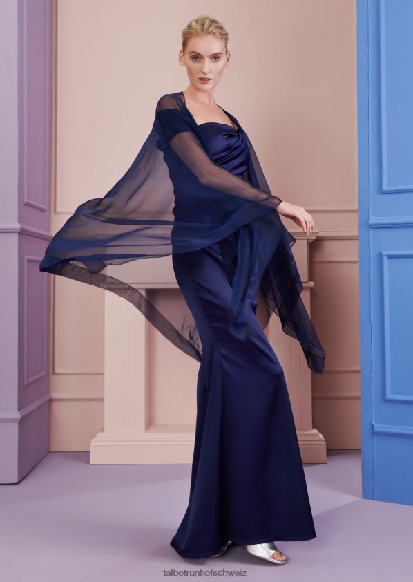 8NNJJV29 Kleidung königliches Marineblau Frauen Talbot Runhof Abendkleid donavan4