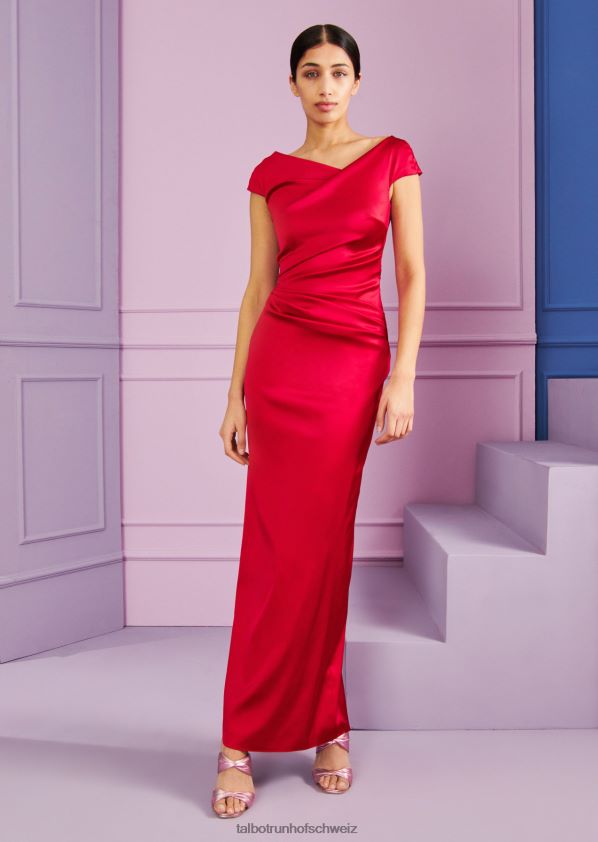 8NNJJV30 Kleidung Scharlachrot Frauen Talbot Runhof Abendkleid roya2
