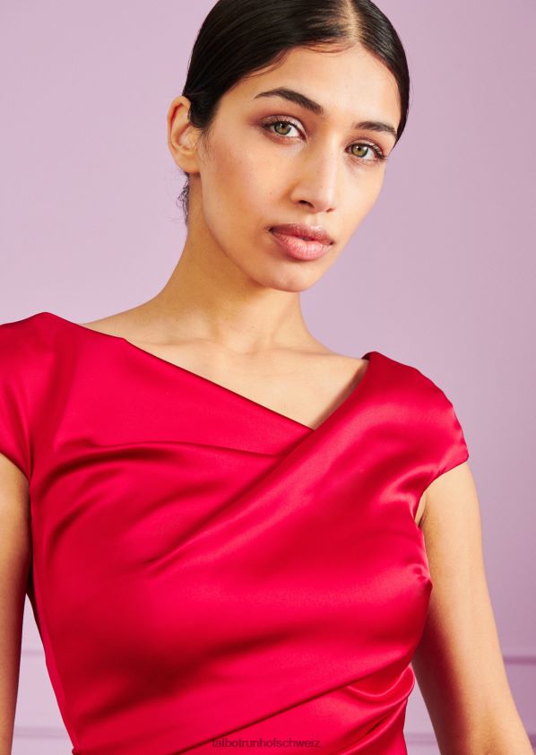 8NNJJV30 Kleidung Scharlachrot Frauen Talbot Runhof Abendkleid roya2