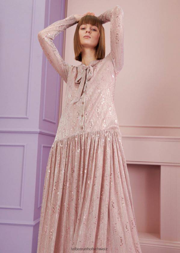 8NNJJV34 Kleidung erröten rosa Frauen Talbot Runhof Abendkleid konzil1