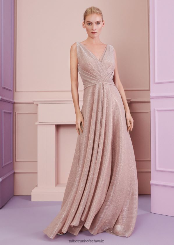 8NNJJV35 Kleidung erröten rosa Frauen Talbot Runhof Abendkleid holla2