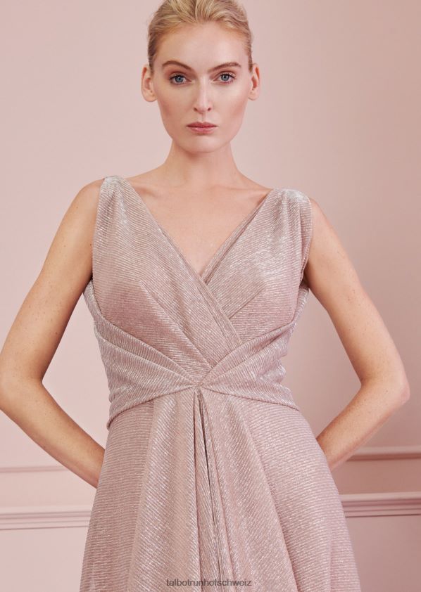 8NNJJV35 Kleidung erröten rosa Frauen Talbot Runhof Abendkleid holla2