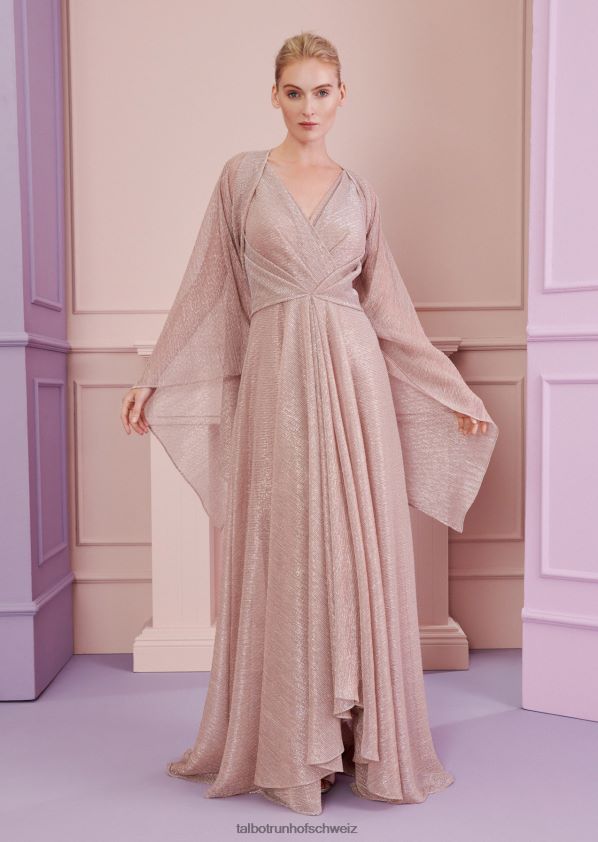 8NNJJV35 Kleidung erröten rosa Frauen Talbot Runhof Abendkleid holla2