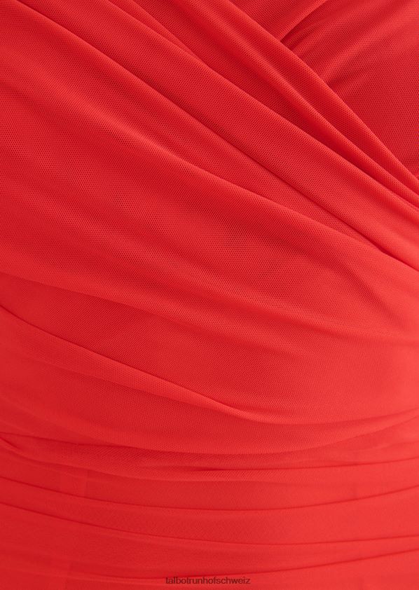 8NNJJV37 Kleidung Tigerlilie rot Frauen Talbot Runhof Abendkleid Goudie3