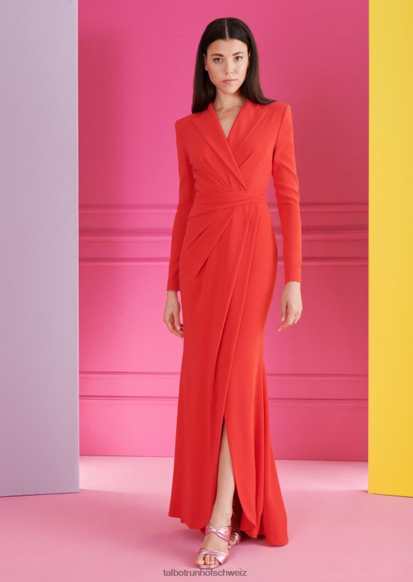 8NNJJV38 Kleidung cerise Frauen Talbot Runhof Abendkleid botad3