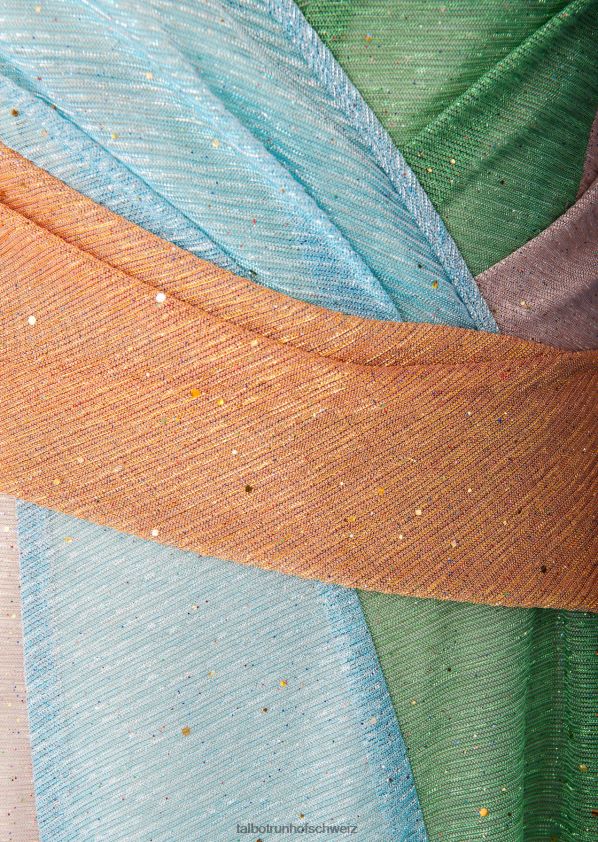 8NNJJV39 Kleidung Mischfarbe Türkis Frauen Talbot Runhof Abendkleid Solberg8