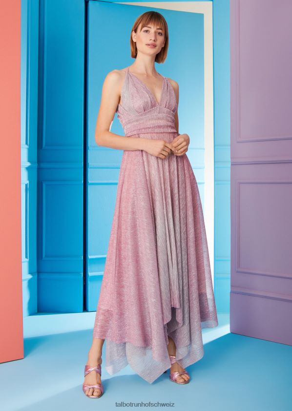 8NNJJV47 Kleidung Rosenquarz Frauen Talbot Runhof Abendkleid hoja1