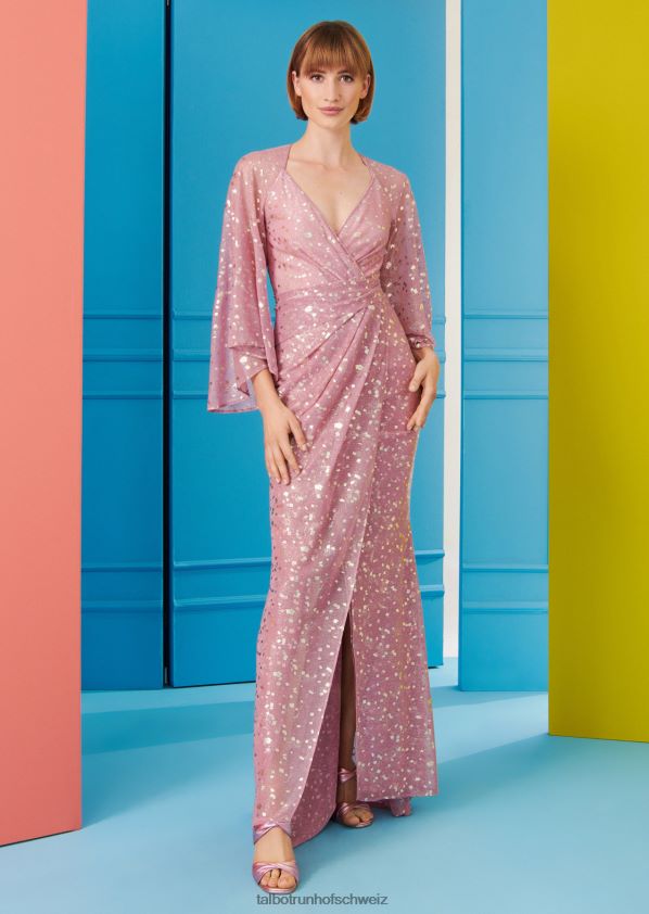 8NNJJV49 Kleidung Azaleenrosa Frauen Talbot Runhof Abendkleid Bologna3