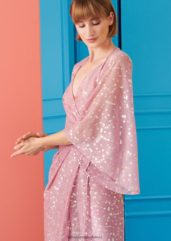 8NNJJV49 Kleidung Azaleenrosa Frauen Talbot Runhof Abendkleid Bologna3