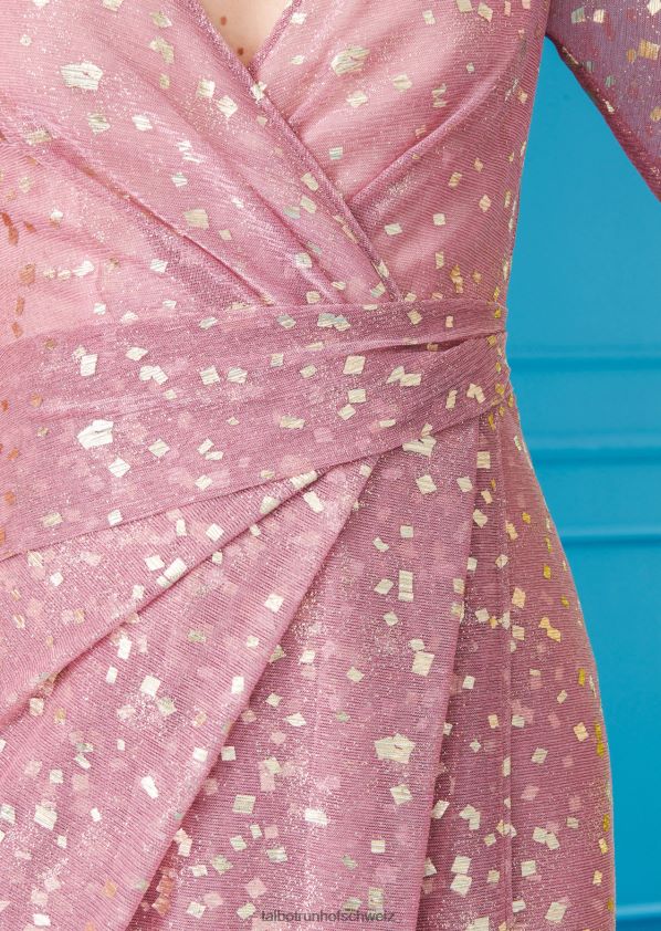 8NNJJV49 Kleidung Azaleenrosa Frauen Talbot Runhof Abendkleid Bologna3