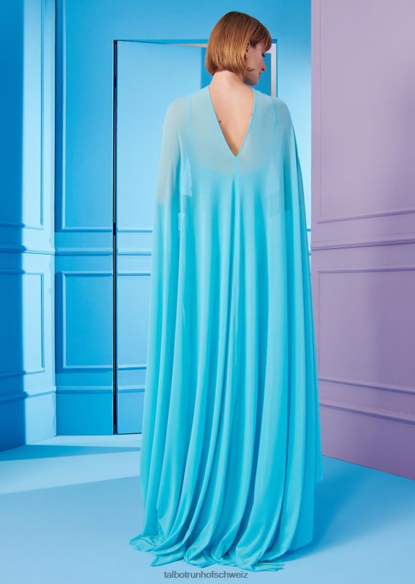 8NNJJV53 Kleidung Poolblau Frauen Talbot Runhof Abendkleid coppelia7