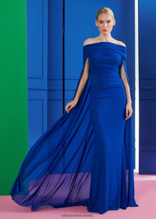 8NNJJV54 Kleidung Königsblau Frauen Talbot Runhof Abendkleid bortolo4