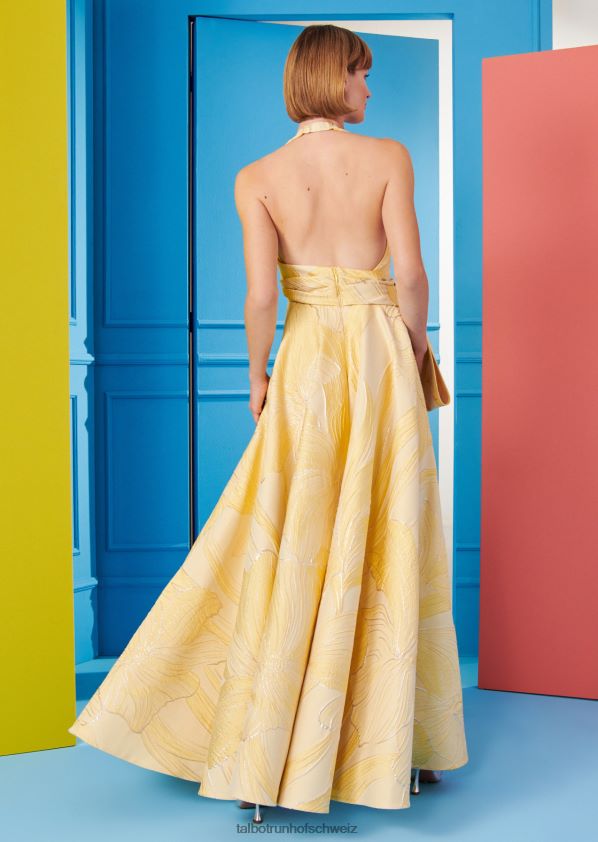 8NNJJV56 Kleidung Mimose gelb Frauen Talbot Runhof Abendkleid cosetta3