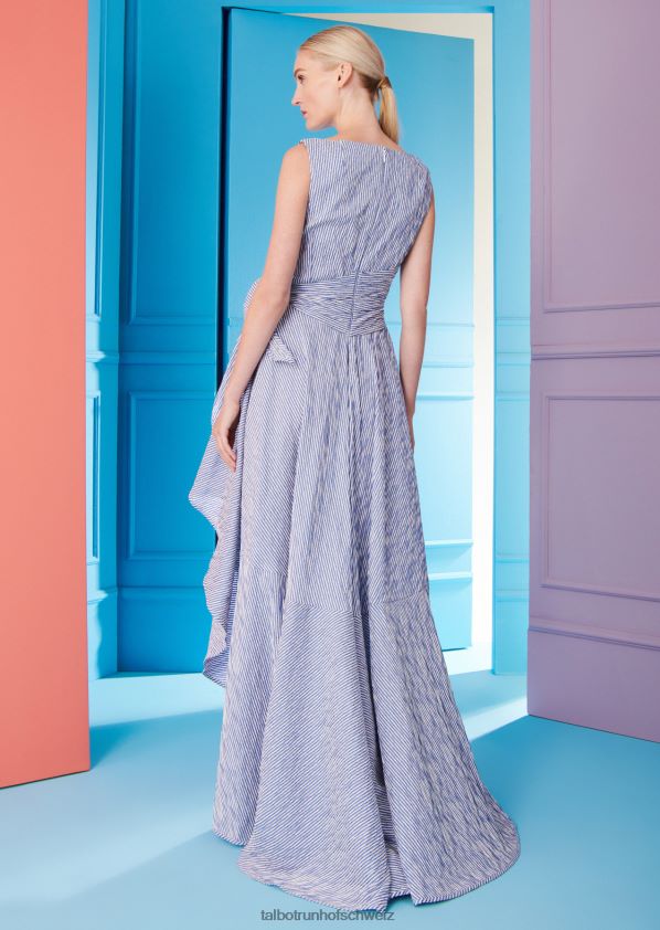 8NNJJV57 Kleidung Kornblumenblau Frauen Talbot Runhof langes Kleid Homerie1