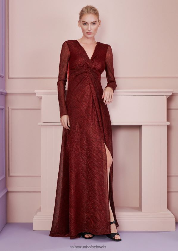 8NNJJV5 Kleidung Rubinrot Frauen Talbot Runhof Abendkleid golambini10