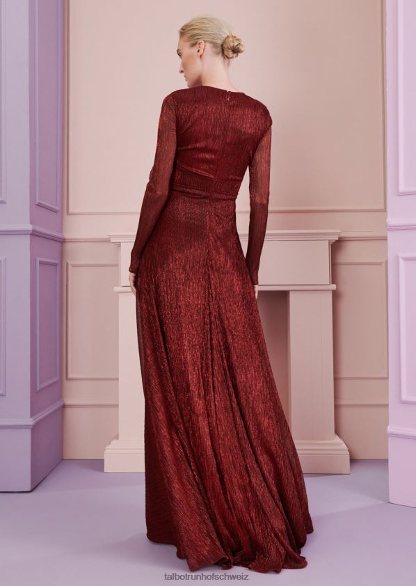 8NNJJV5 Kleidung Rubinrot Frauen Talbot Runhof Abendkleid golambini10