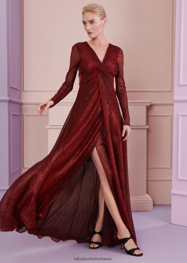 8NNJJV5 Kleidung Rubinrot Frauen Talbot Runhof Abendkleid golambini10