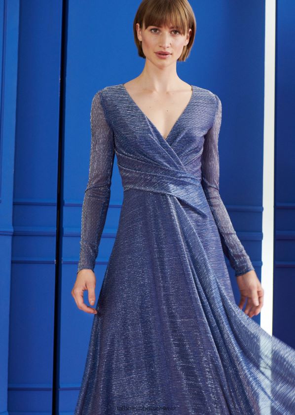 8NNJJV60 Kleidung Elektrisches Blau Frauen Talbot Runhof Abendkleid pokario23