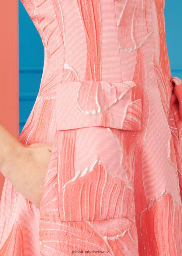 8NNJJV64 Kleidung Granatapfel-Orange Frauen Talbot Runhof Abendkleid Gozania2