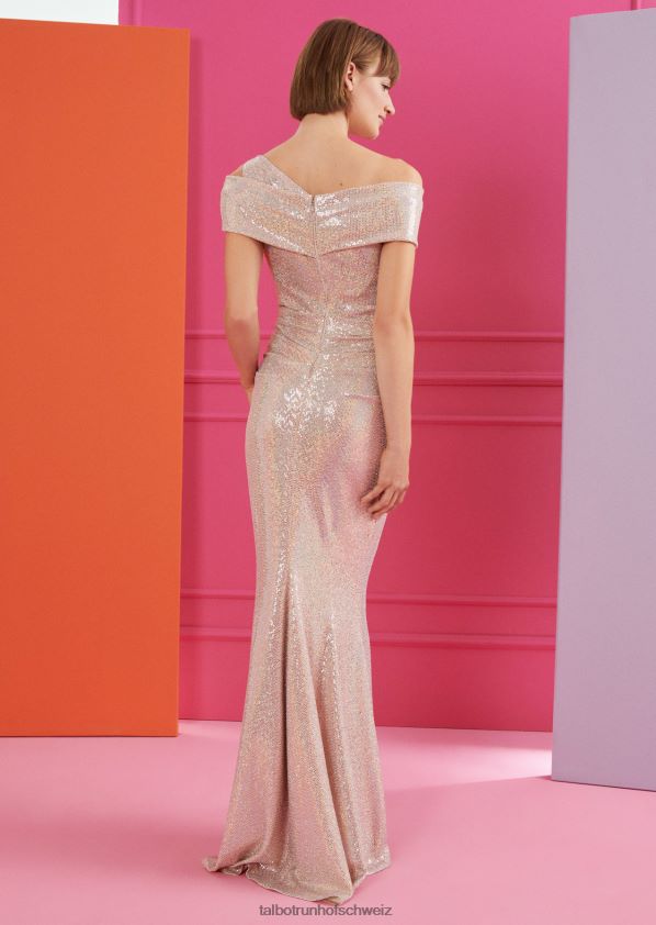 8NNJJV65 Kleidung erröten Frauen Talbot Runhof Abendkleid Bozza3
