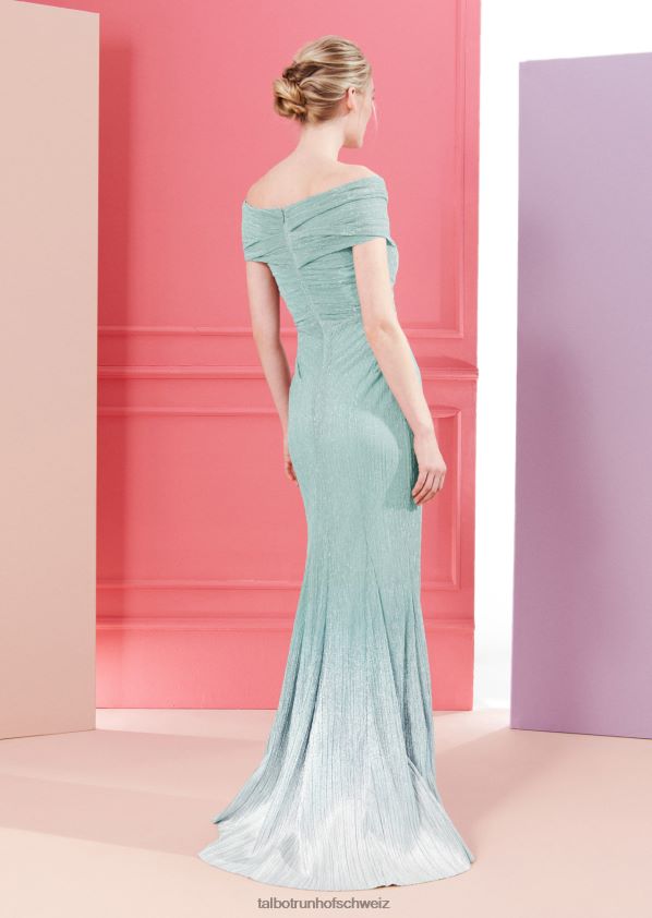8NNJJV66 Kleidung seeschaumgrün Frauen Talbot Runhof Abendkleid tokara7