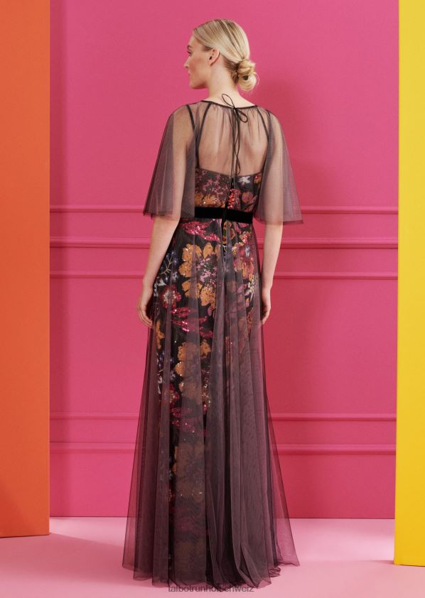 8NNJJV71 Kleidung Schwarz Frauen Talbot Runhof Abendkleid Hoppala1