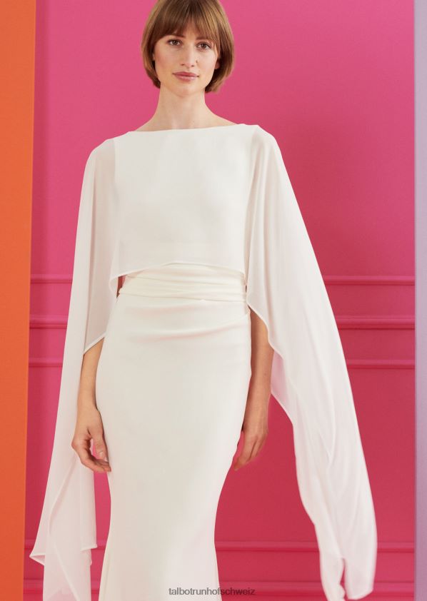 8NNJJV74 Kleidung Elfenbein Frauen Talbot Runhof Abendkleid fortezza2