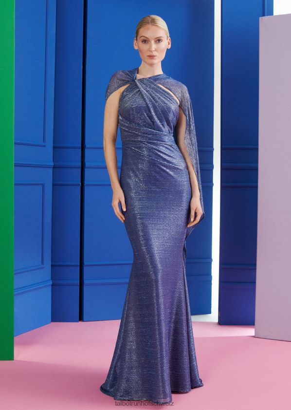 8NNJJV79 Kleidung Elektrisches Blau Frauen Talbot Runhof Abendkleid horaz1