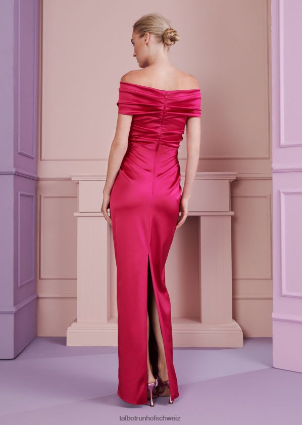 8NNJJV7 Kleidung Azaleenrosa Frauen Talbot Runhof Abendkleid tokara4