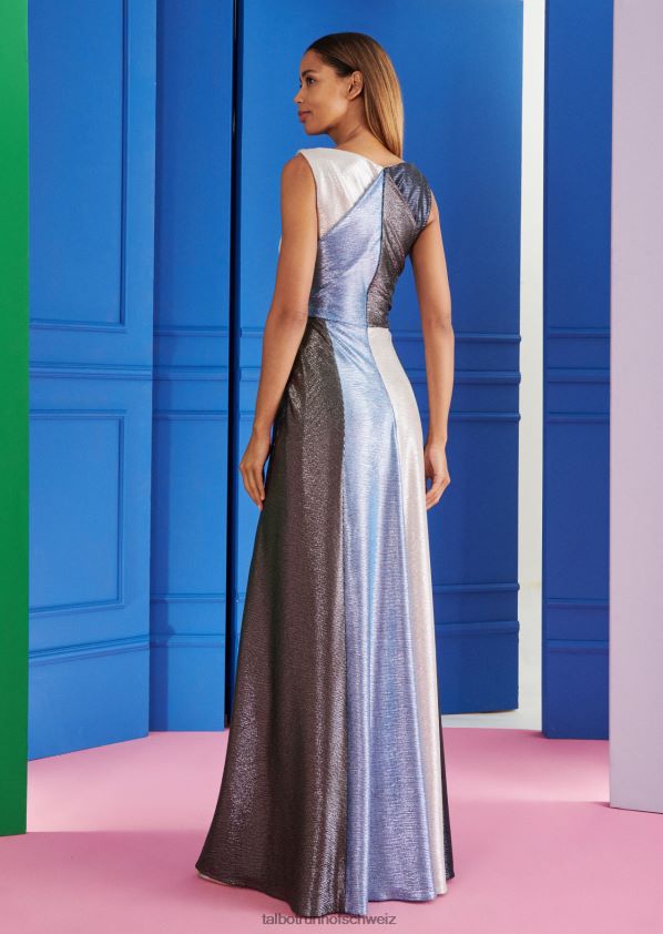 8NNJJV81 Kleidung Mischfarbe Platin Frauen Talbot Runhof Abendkleid solymar16