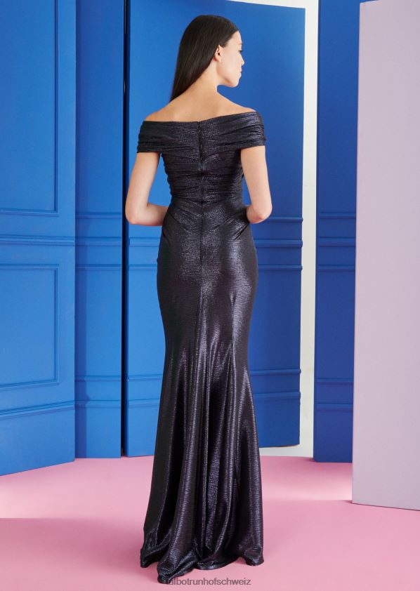 8NNJJV82 Kleidung königliches Marineblau Frauen Talbot Runhof Abendkleid tokara10