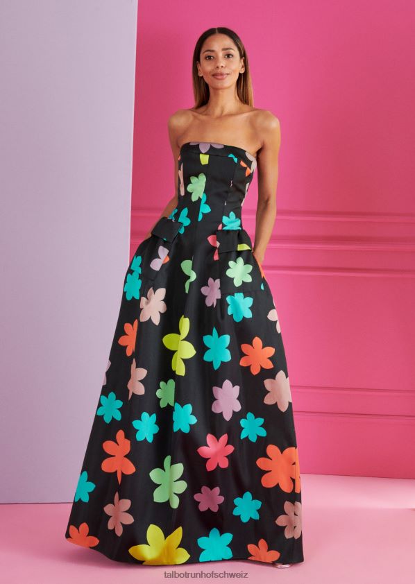 8NNJJV84 Kleidung Schwarz Frauen Talbot Runhof Ballkleid Couplet4